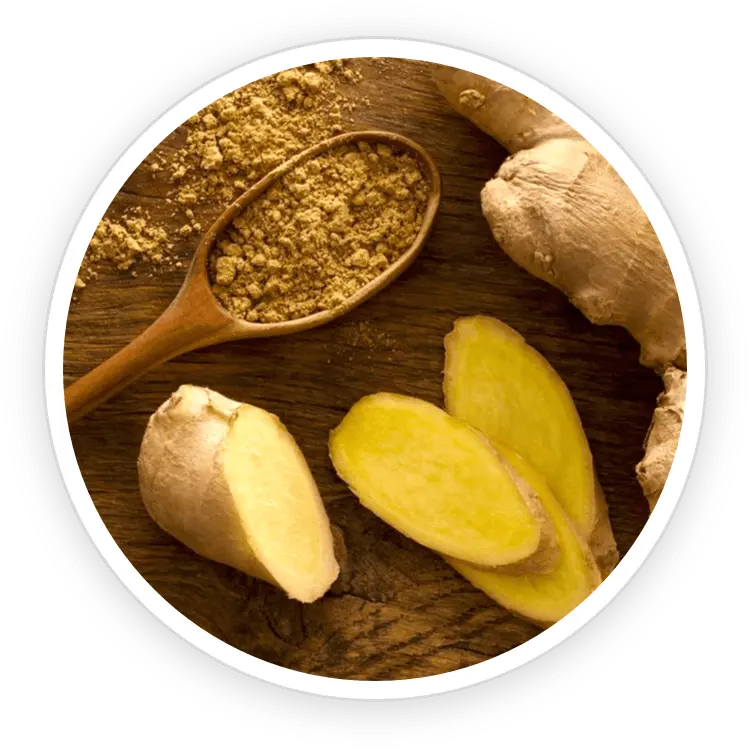 Organic ginger root