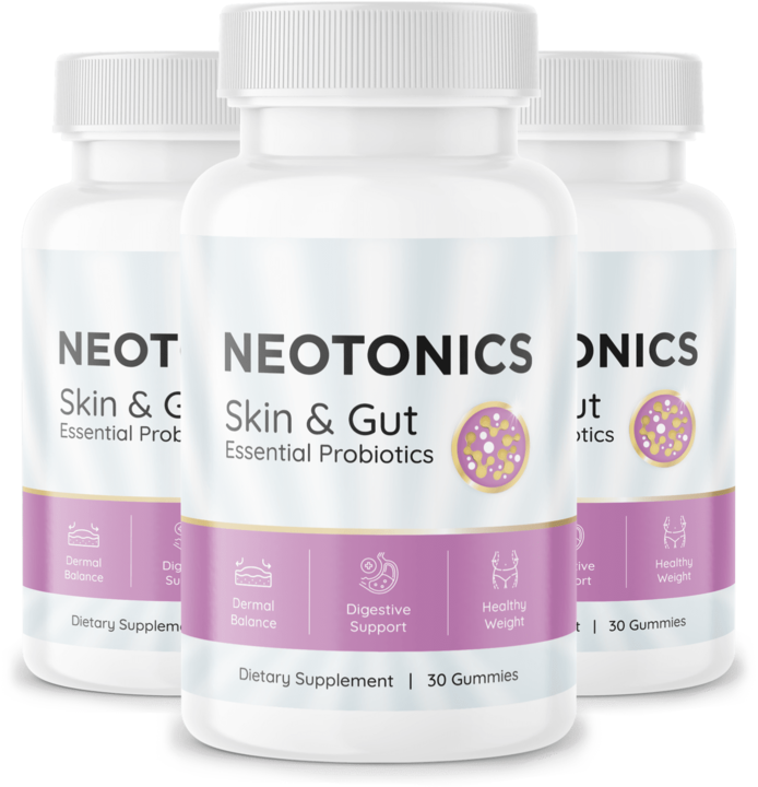 Three bottles of Neotonics